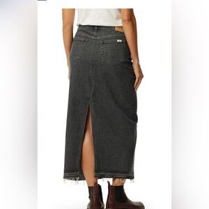 levis strauss signature denim collection midrise maxi skirt 2